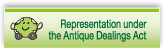 Representation under the Antique Dealings Act